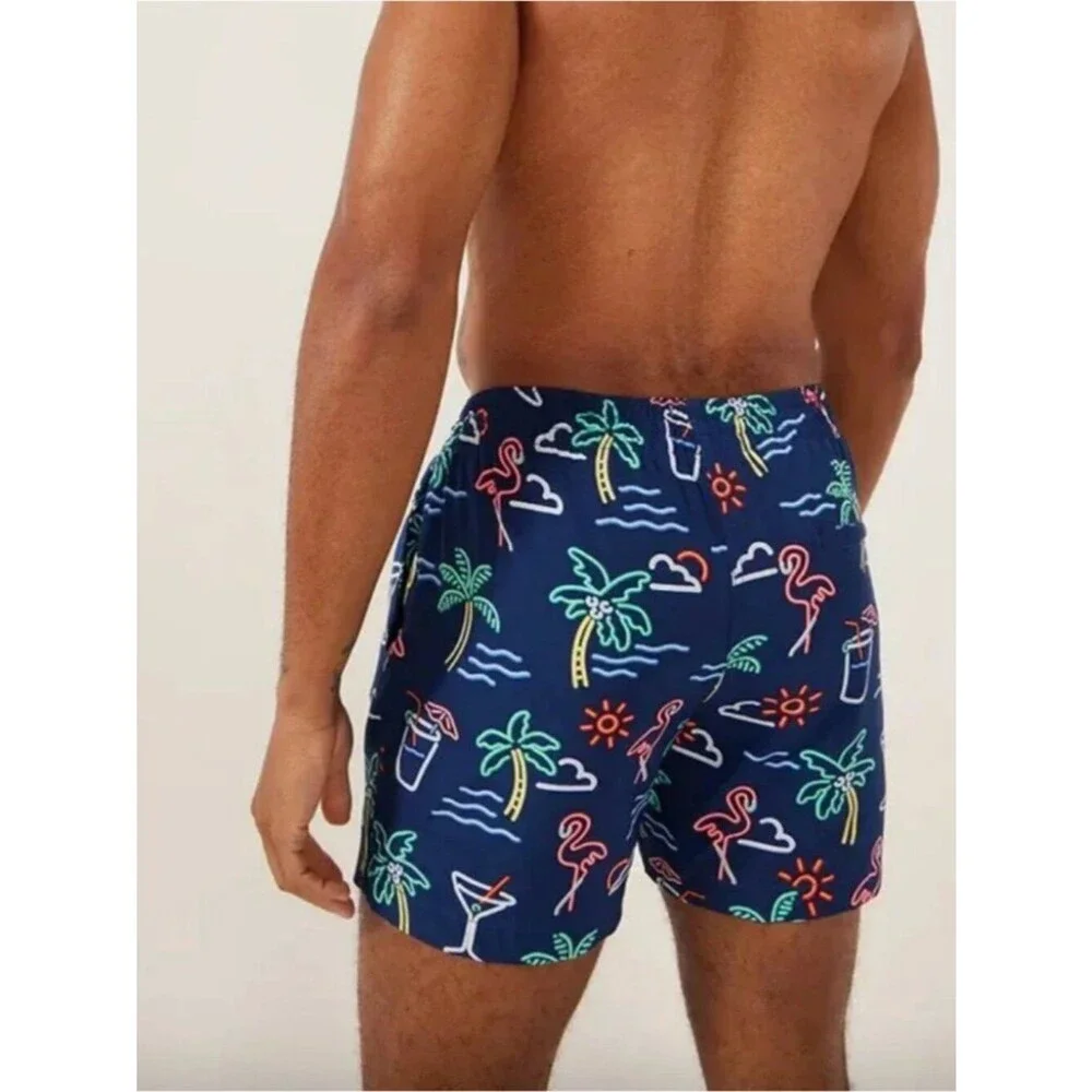 Chubbies Men The Neon Lights Classic Swim Trunk Size Large